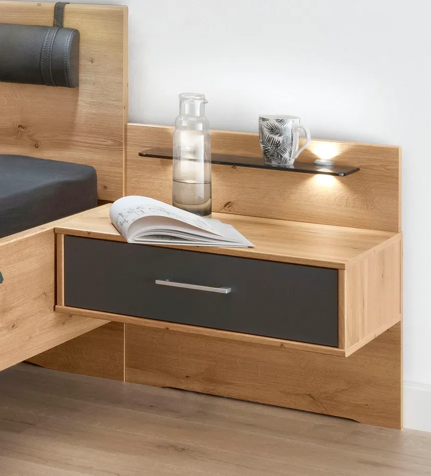 Nachtschrank, 1 Auszug, Stück hauptaufnahme