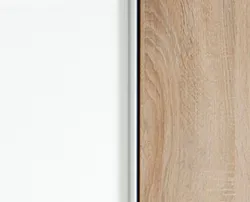 Eiche / Weiß material_farbe