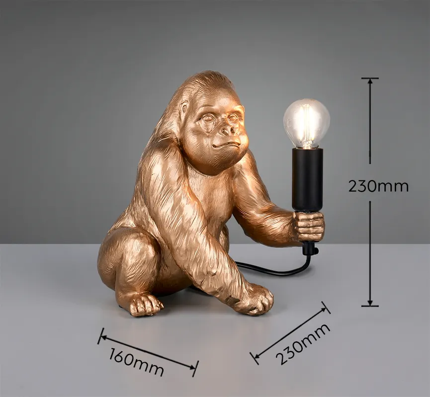 Deko-Tischleuchte "Kong" detail