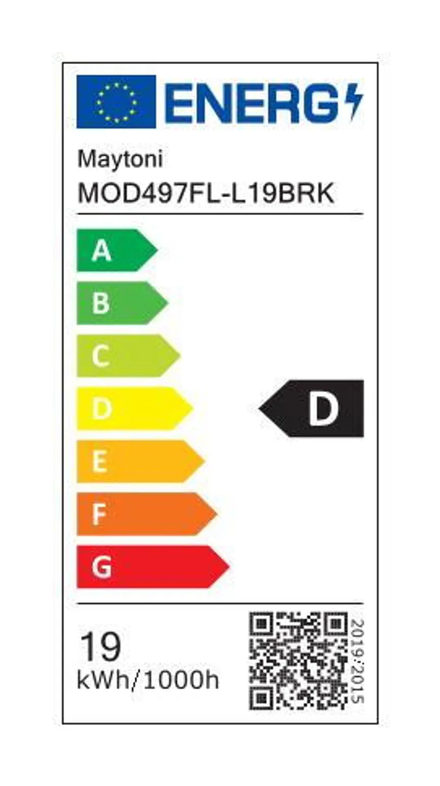 LED-Stehleuchte "Nuvem" energielabel