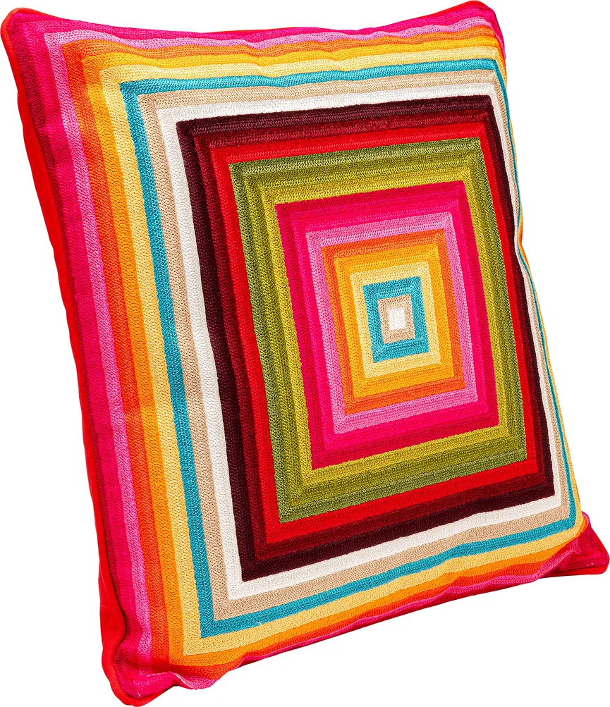 Kissen "Artistic Square" detail