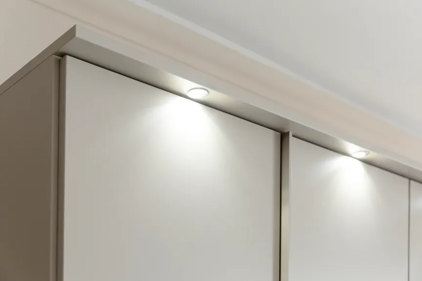 Drehtürenschrank 4-trg. detail