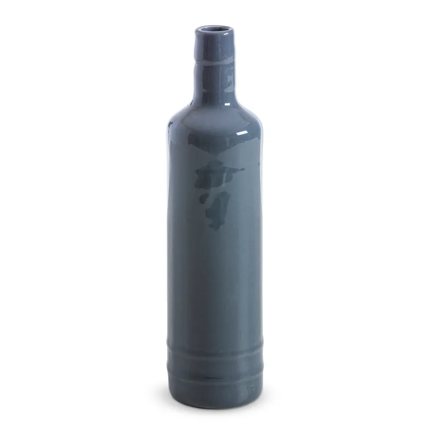 Vase "Flasche" M dunkelblau hauptaufnahme