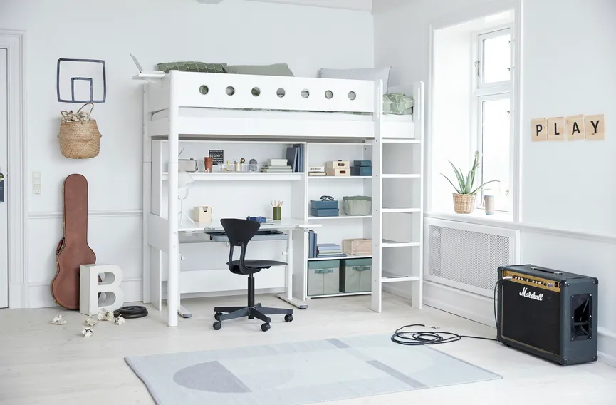 Hochbett/Gerade Leiter milieu