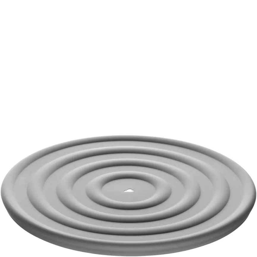 Silikondeckel "Cucina" grau hauptaufnahme