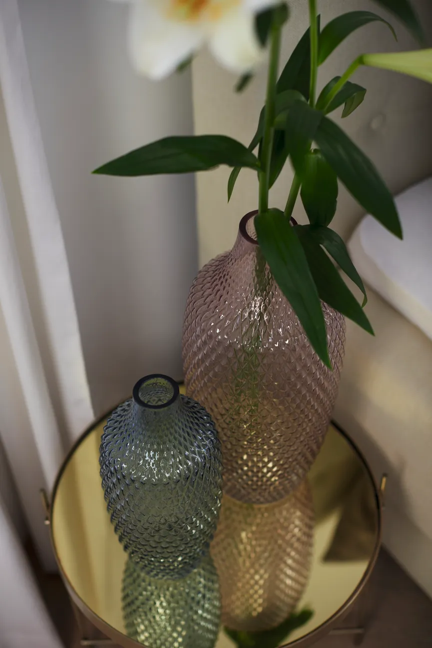 Vase "Poesia" viola XL milieu