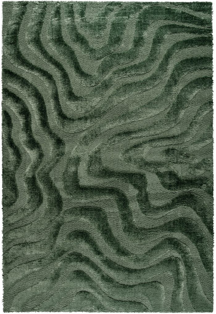 Designteppich Grün Limba 200 x 290 cm