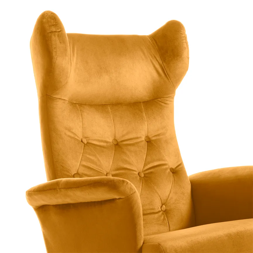 Relaxsessel + Hocker detail