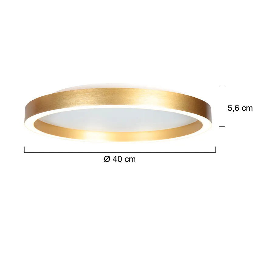 Deckenleuchte "Ringlux" detail