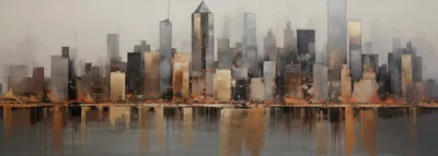 Wandbild 50 x 140 cm