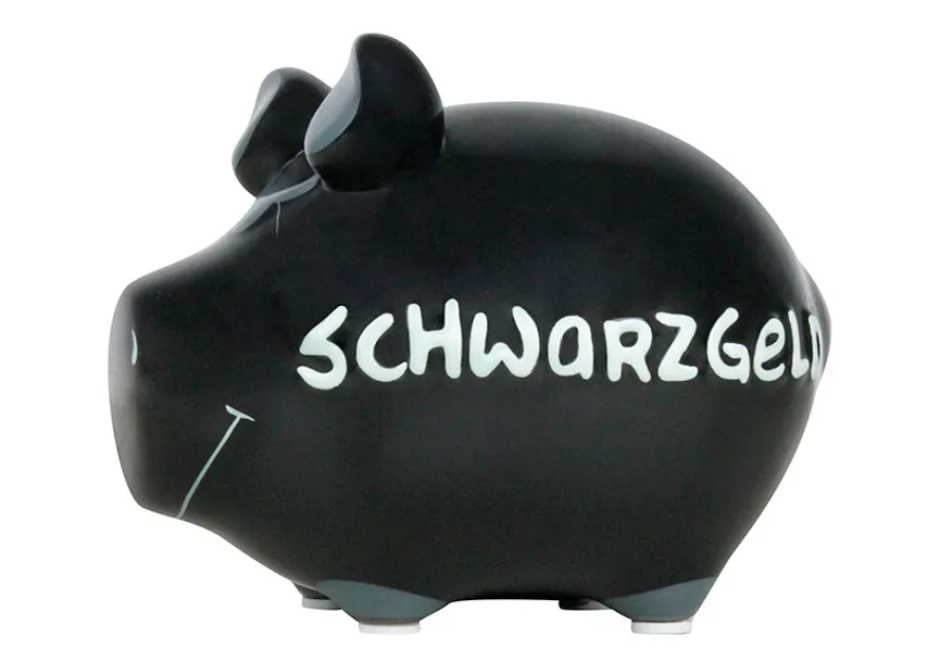 Sparschwein "Schwarzgeld" hauptaufnahme