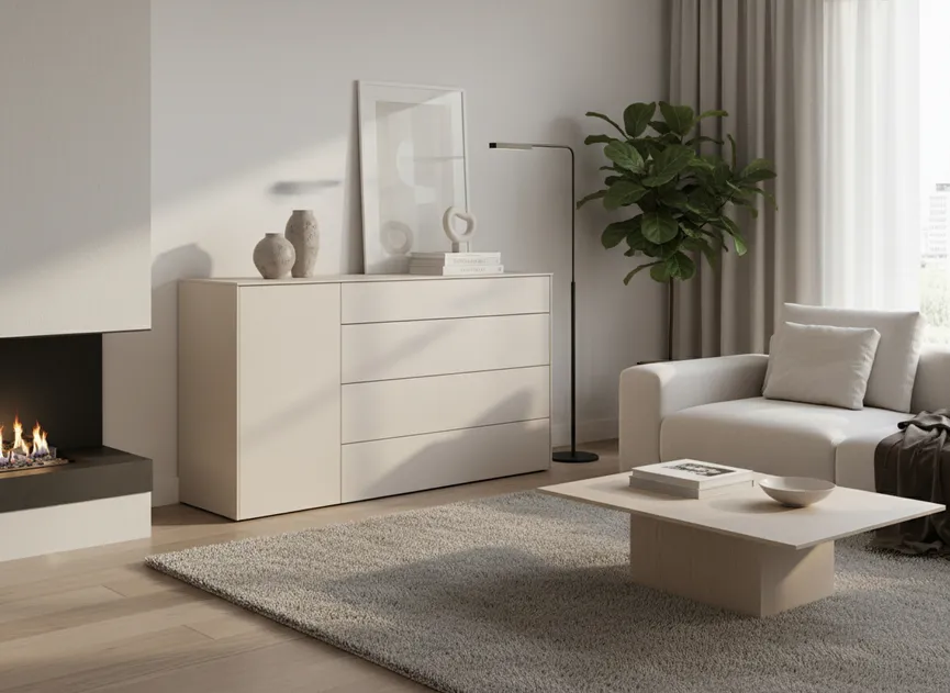 Kommode 1T/4S milieu