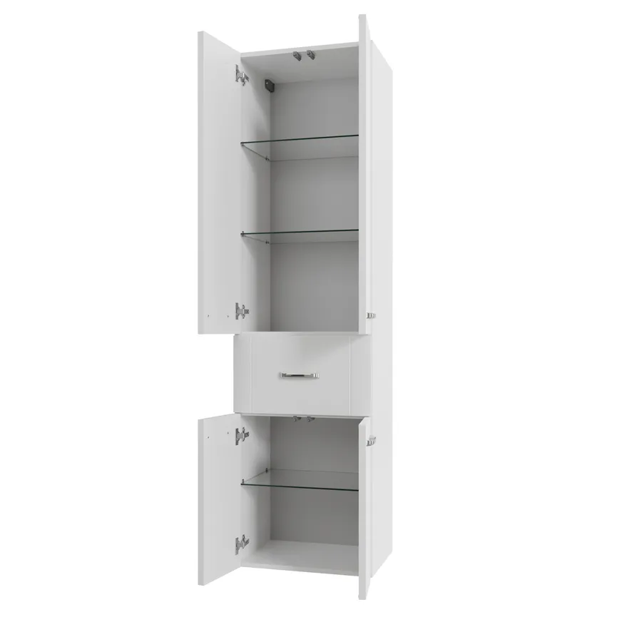 *Hochschrank 4 Drehtüren detail
