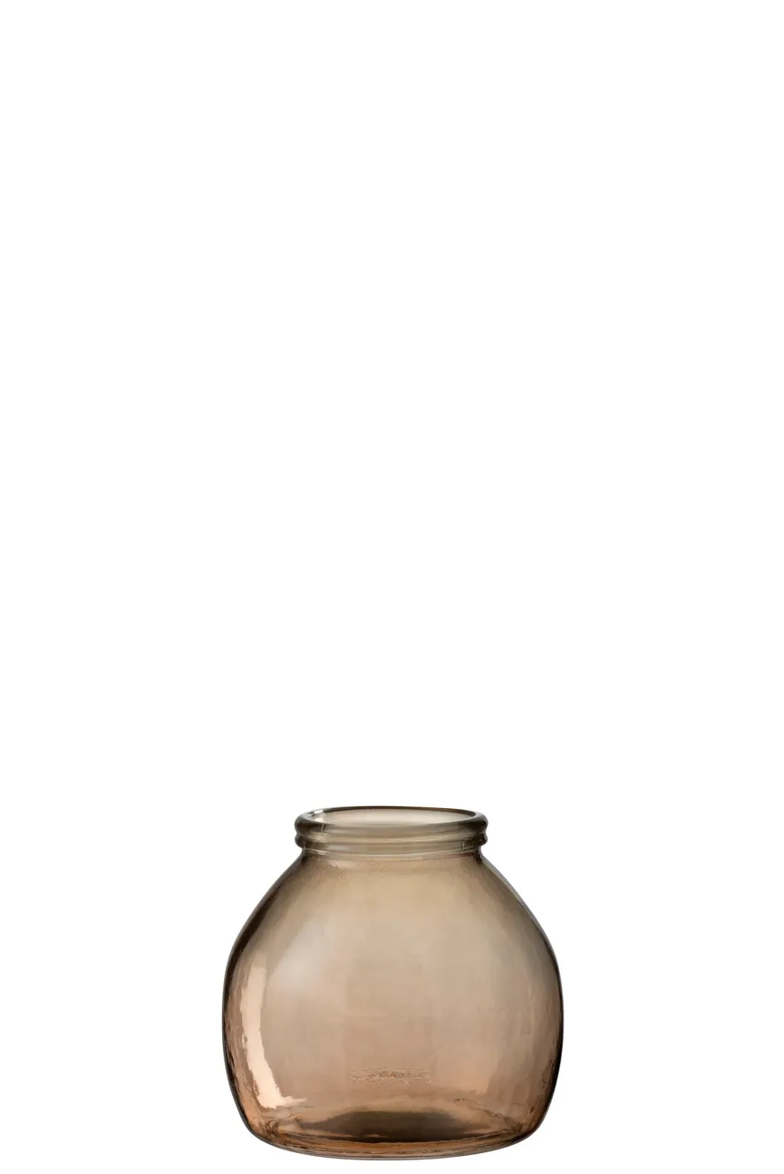 Vase "Kugel" hellbraun hauptaufnahme