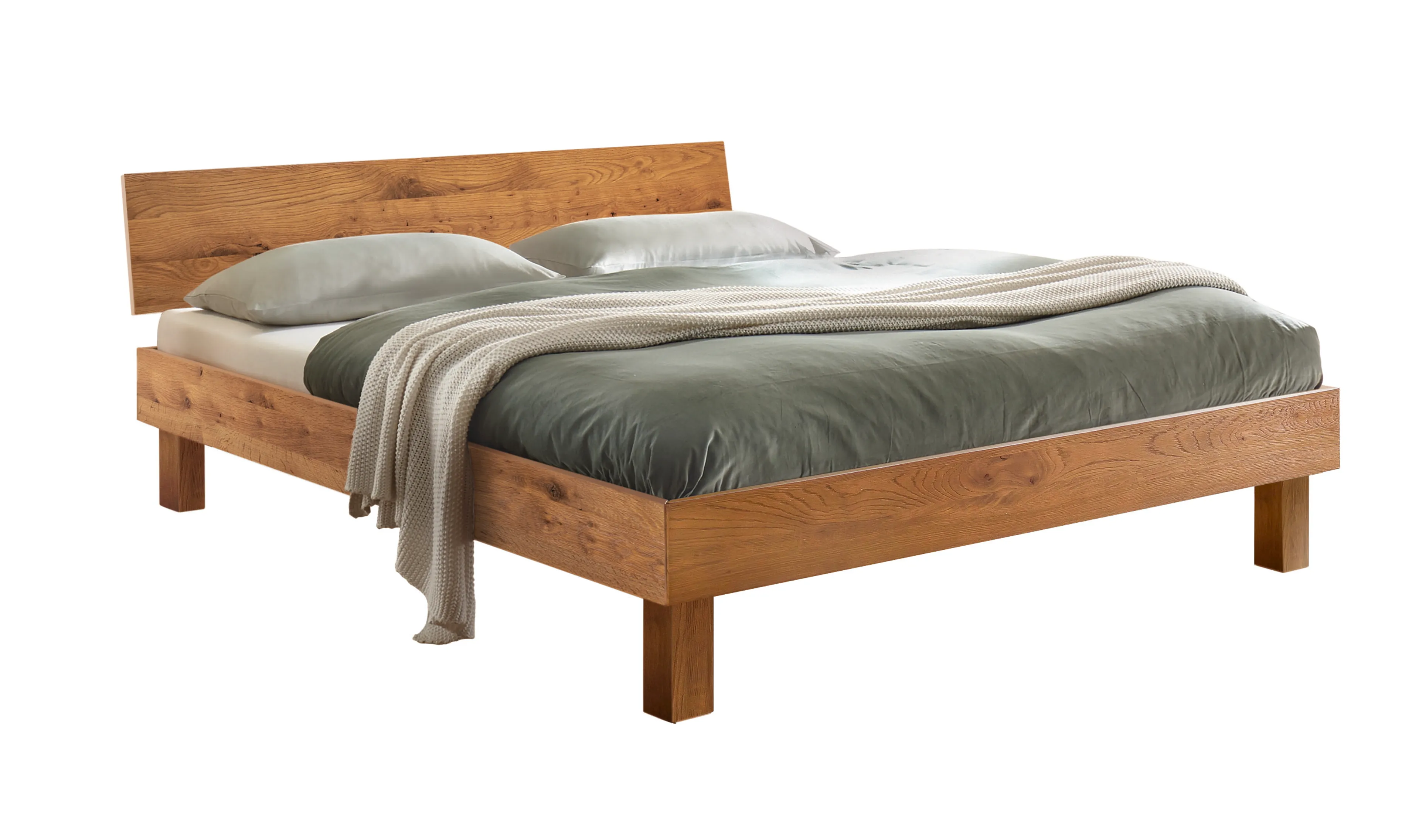 Massivholzbett Forti 90 x 200 cm