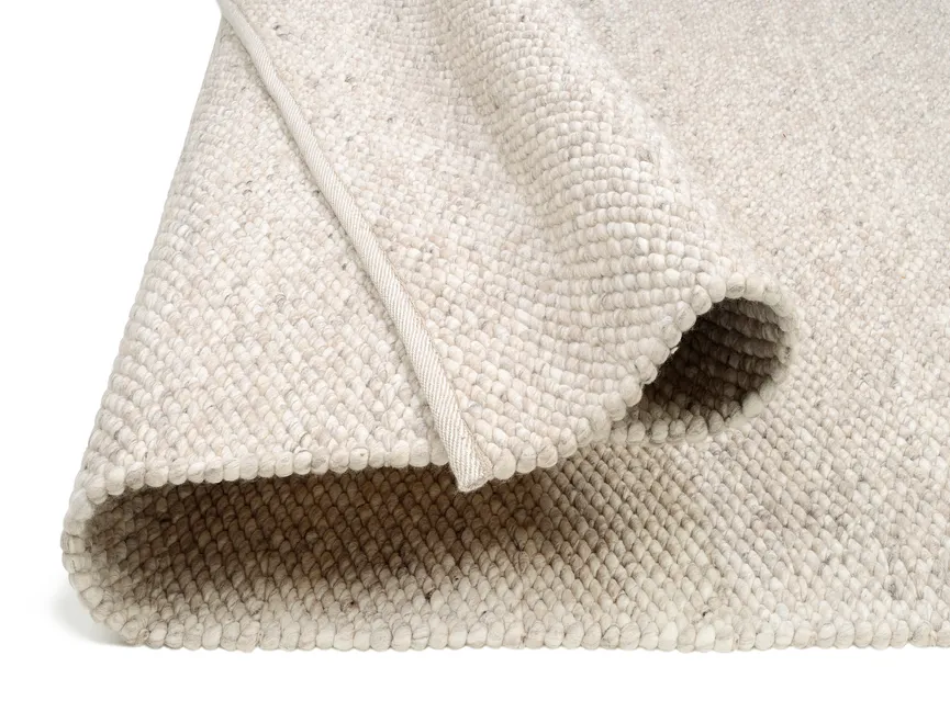 Handwebteppich wendbar detail