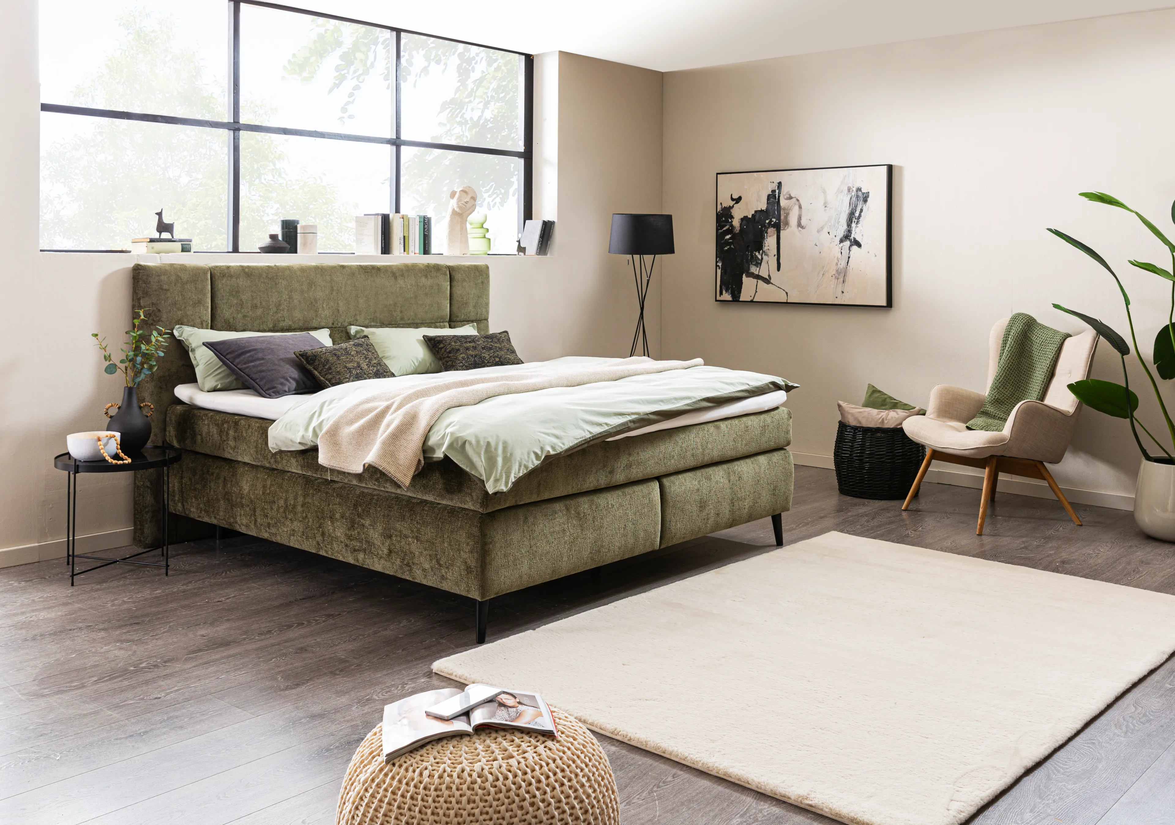 Boxspringbett Lucio 140 x 200 cm