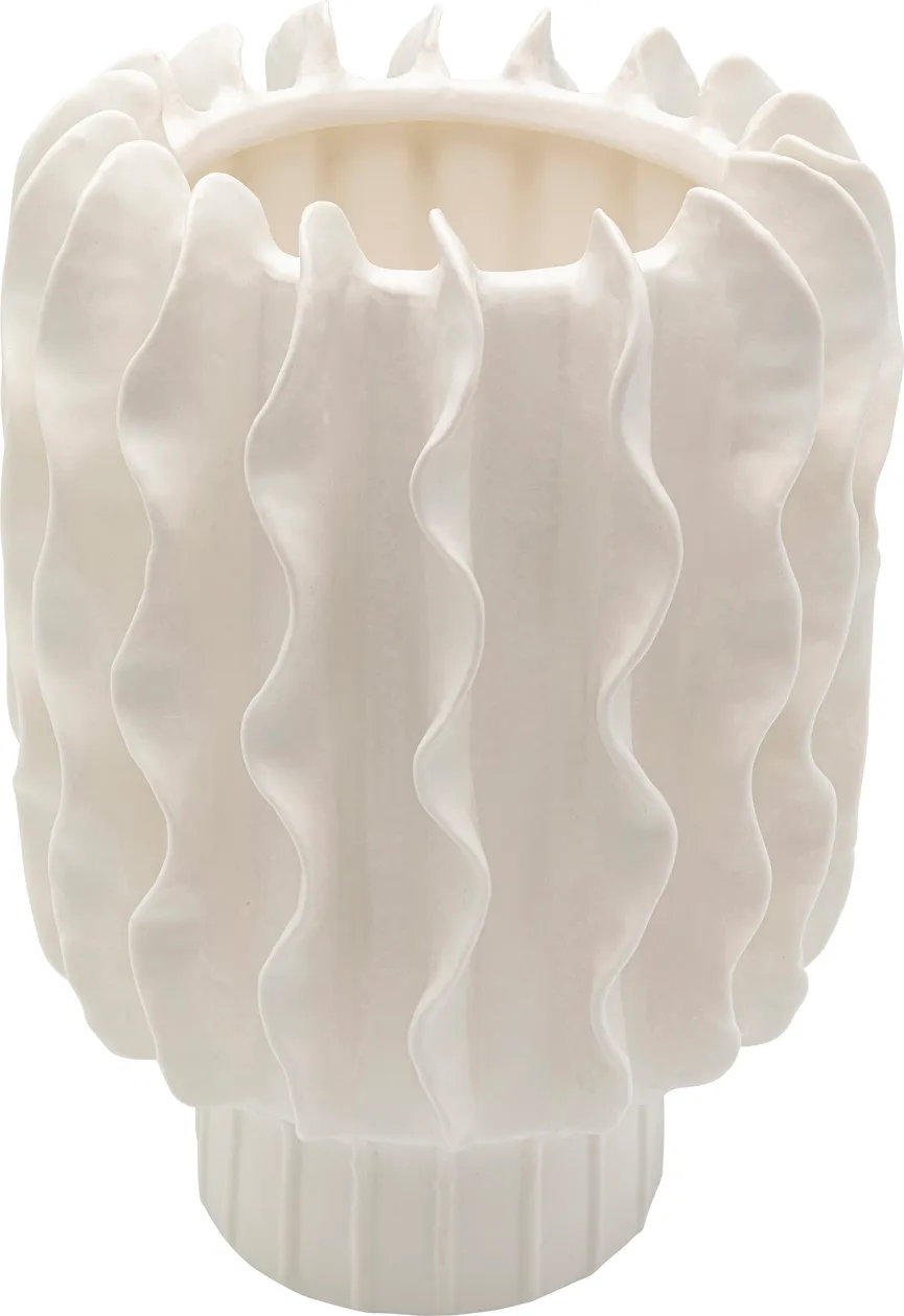 Vase "Viento" weiß hauptaufnahme