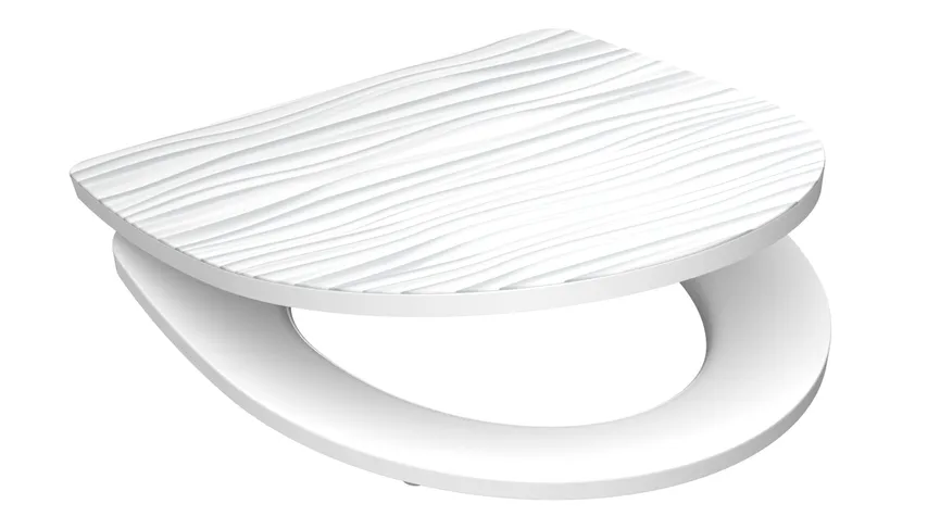 WC-Sitz WHITE WAVE detail