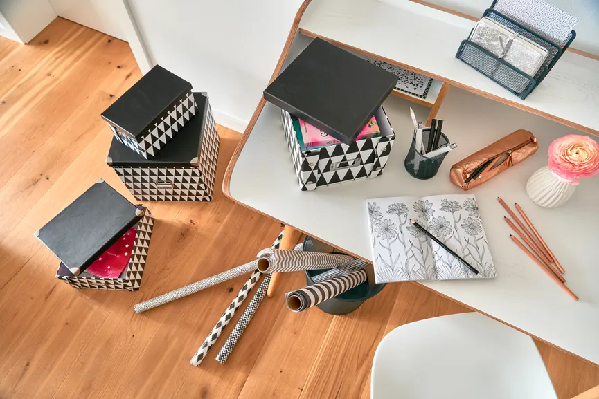 Papierkorb "Mesh" S anthrazit detail