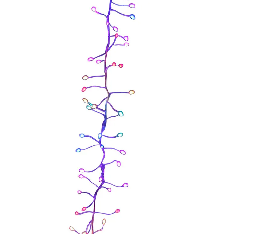 Drahtlichterkette 9m detail