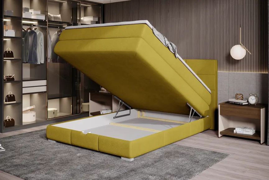 Boxspringbett 100x200 cm milieu
