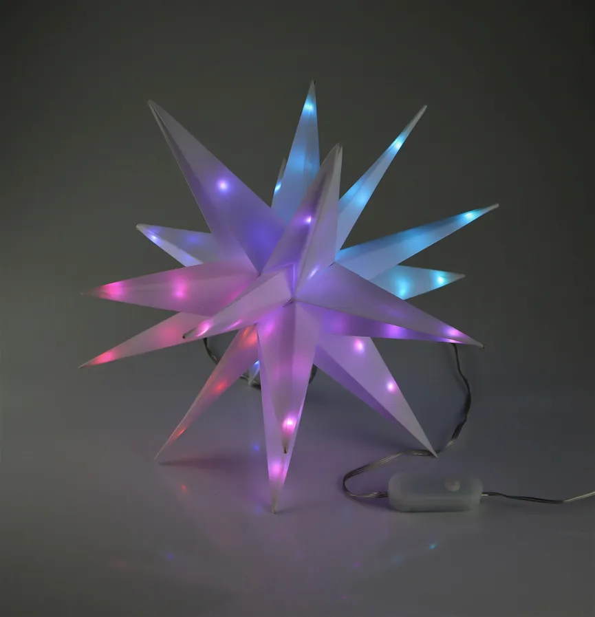 Dekoleuchte "Stern" detail