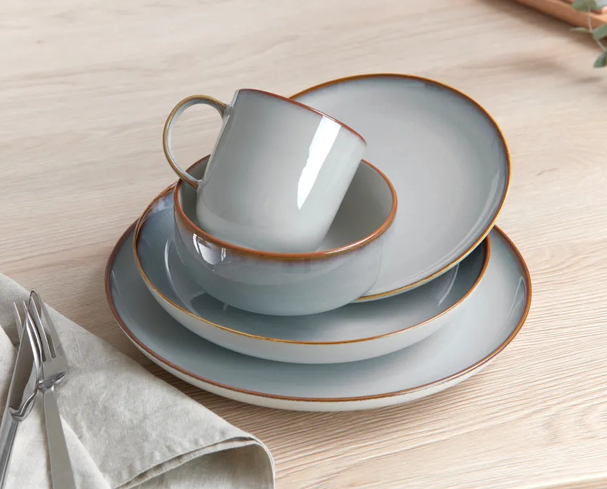 Becher "Portofino" 400 ml grau milieu