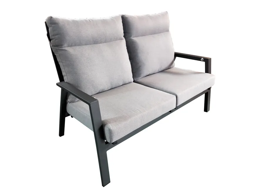 Loungesofa Grau hauptaufnahme
