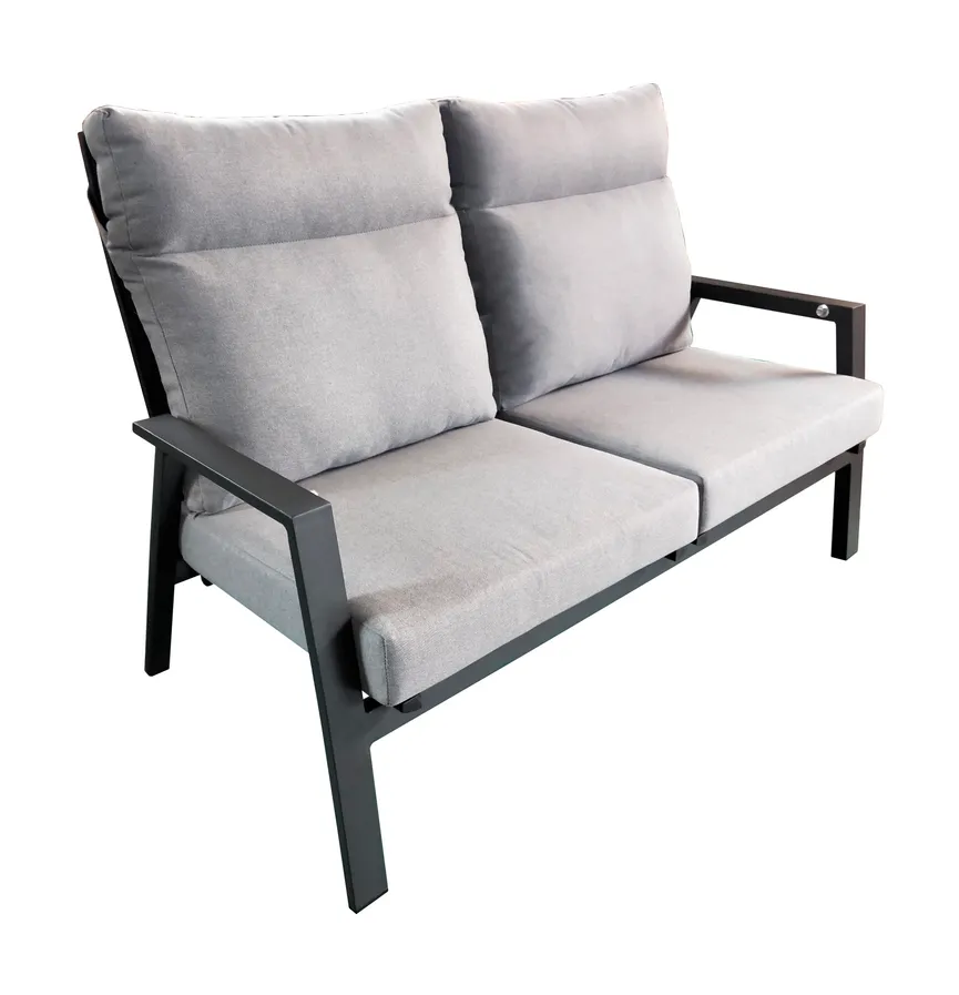Loungesofa Grau hauptaufnahme