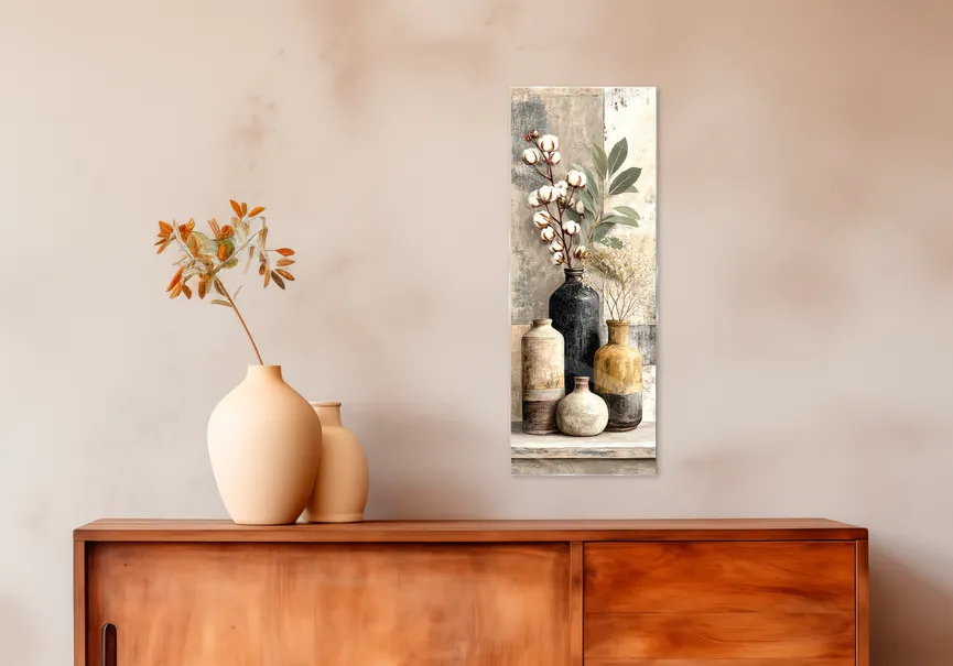 Glasbild "Tuscan Mood IV" milieu