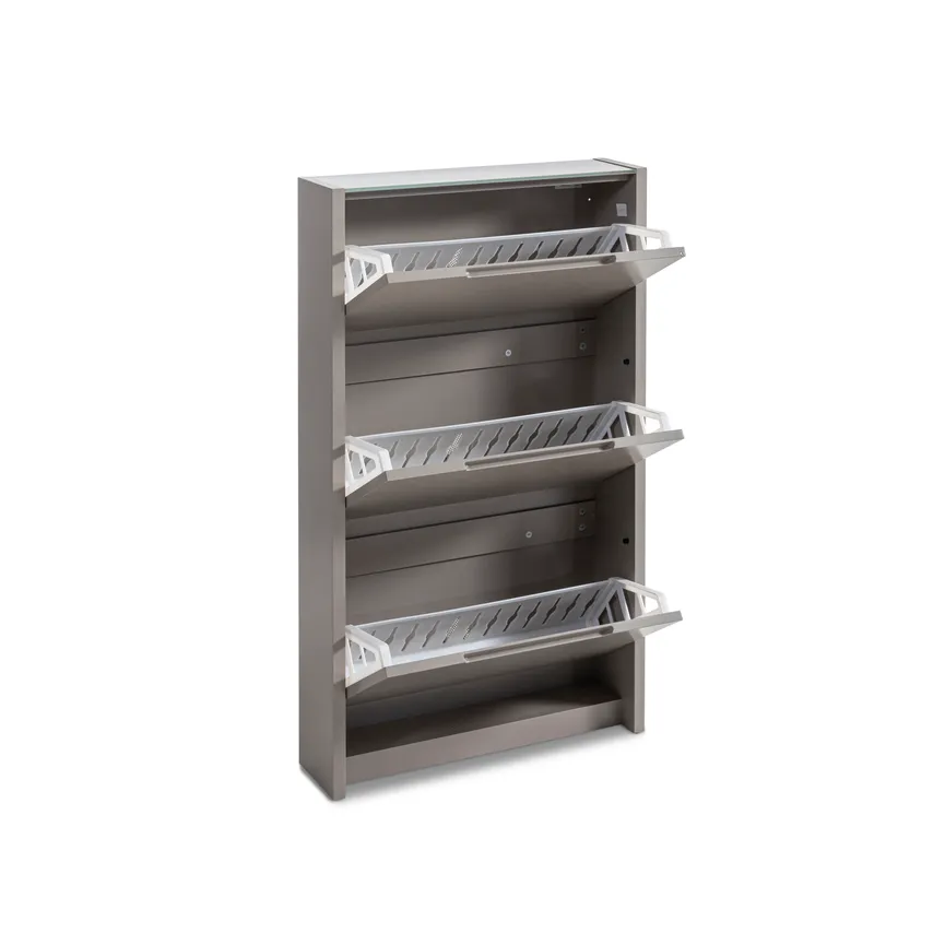 3-Klappen-Schuhschrank detail