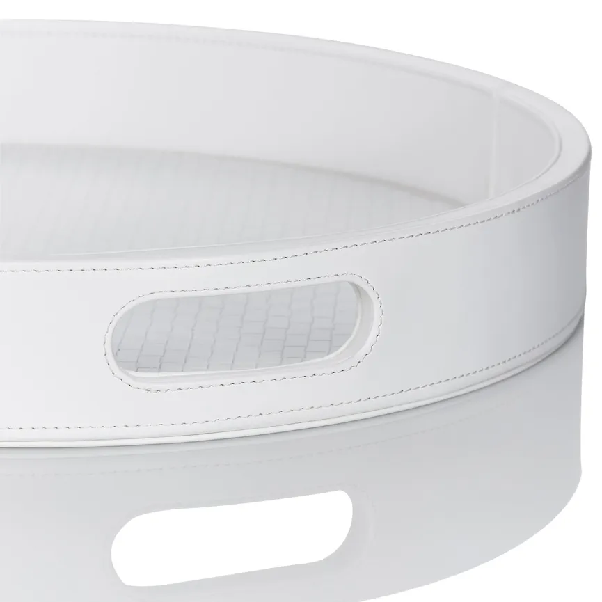 Tablett "Homeline" S weiß detail