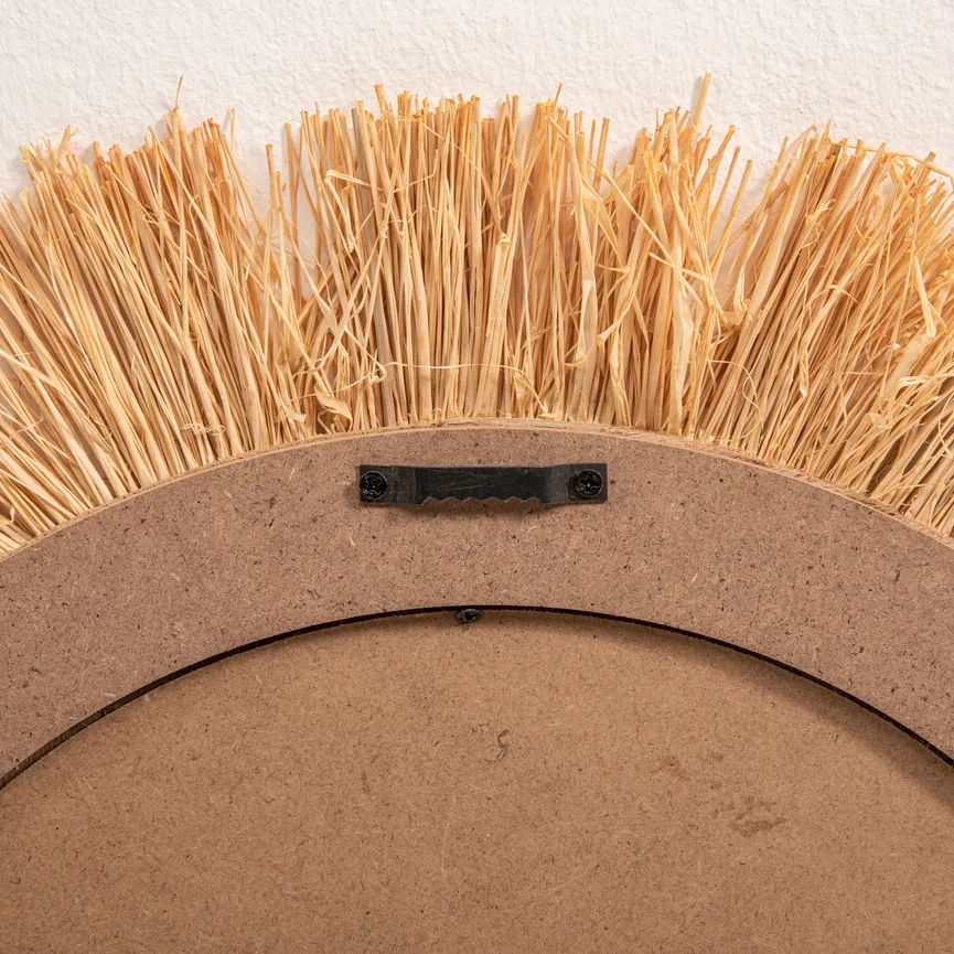 Wanddeko "Bast" natur detail