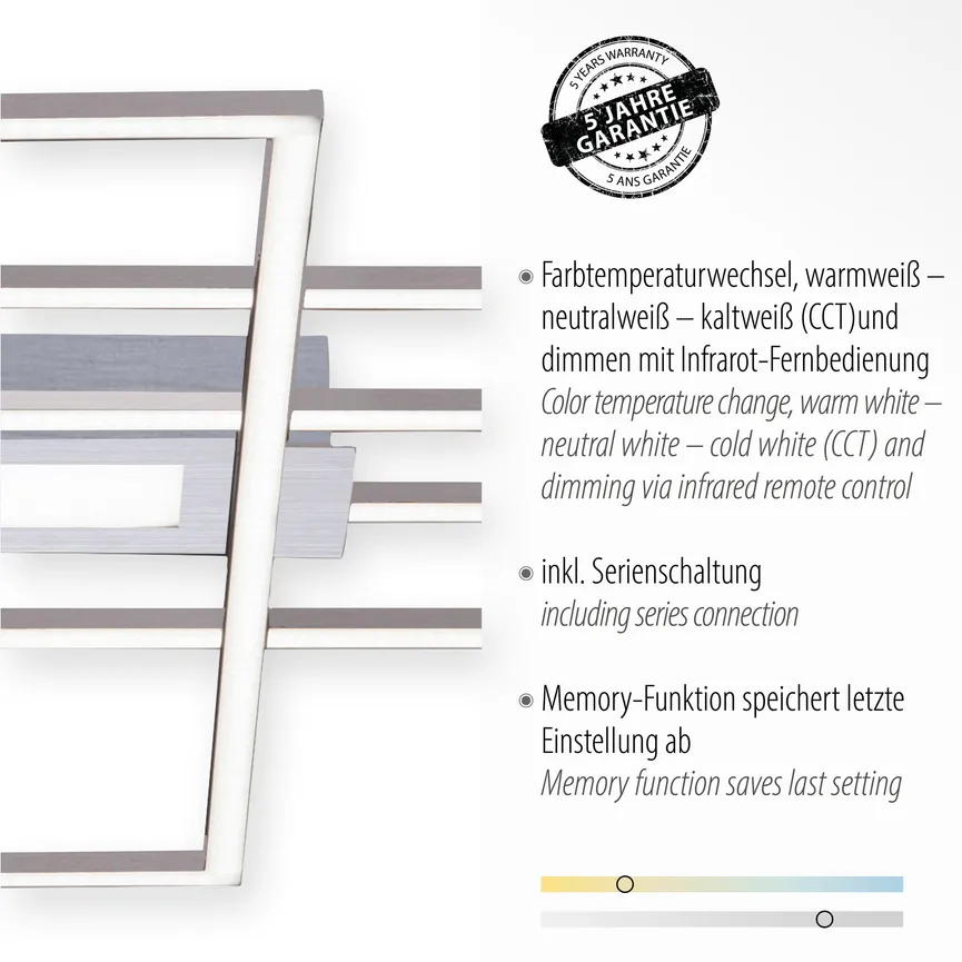 Deckenleuchte "Asmin" detail