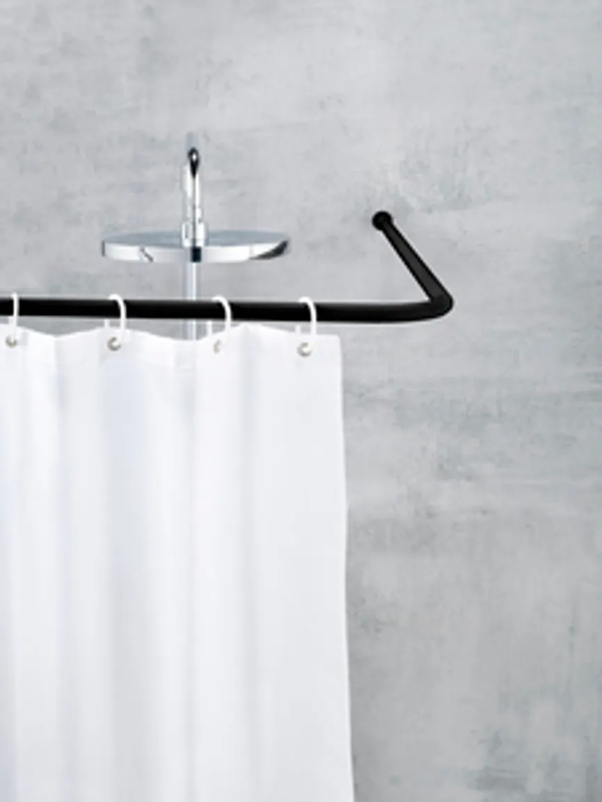 Winkelstange Universal schwarz milieu