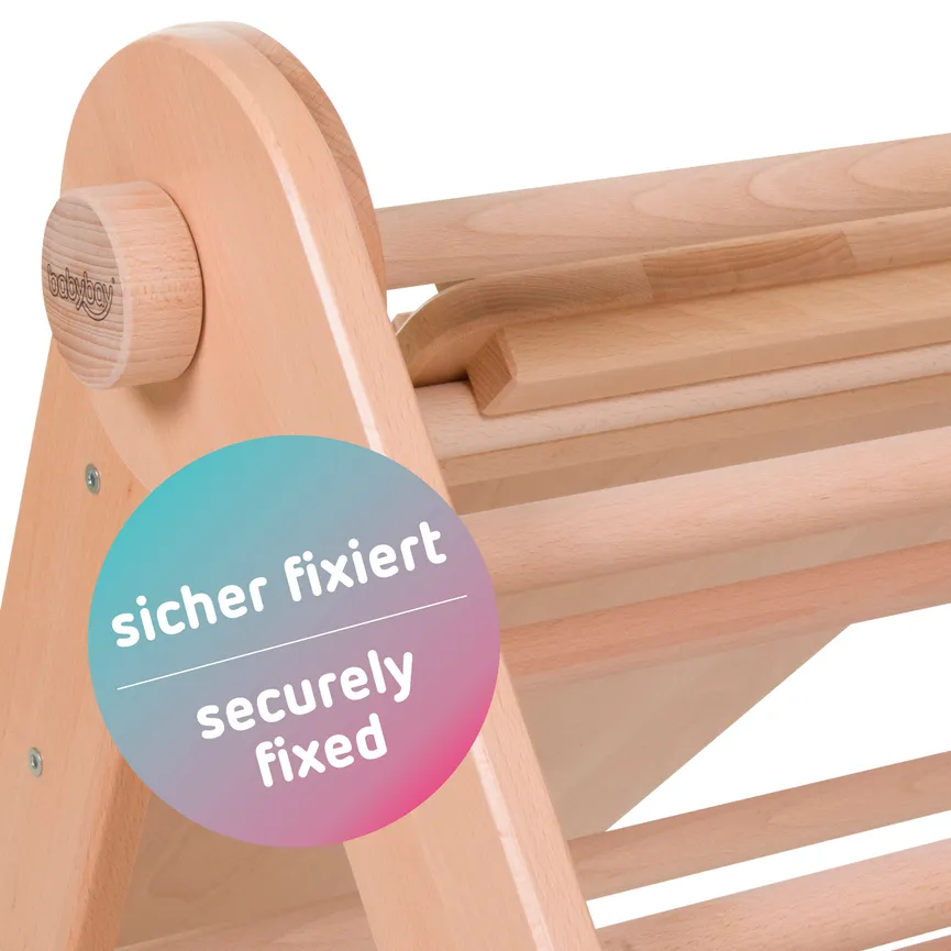 Kletterleiter und Rutsche detail