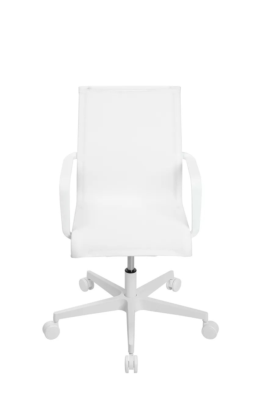 Drehstuhl weiß detail