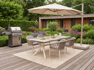 Gartentisch mit Auszug