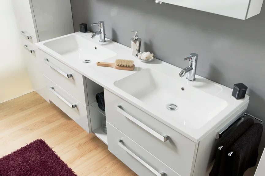 Handtuchhalter, 2-armig detail