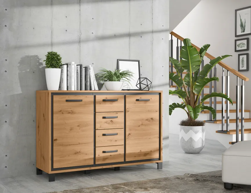 Kommode 2T/4S milieu