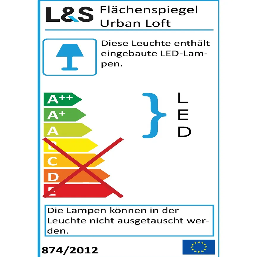 *Flächenspiegel energielabel