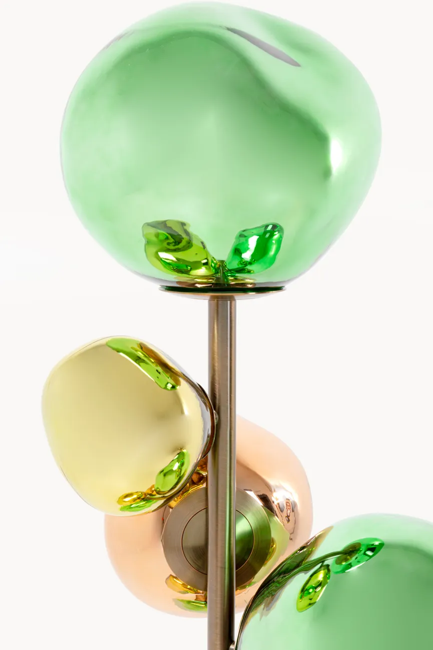 Stehleuchte "Burbuja Colore" detail