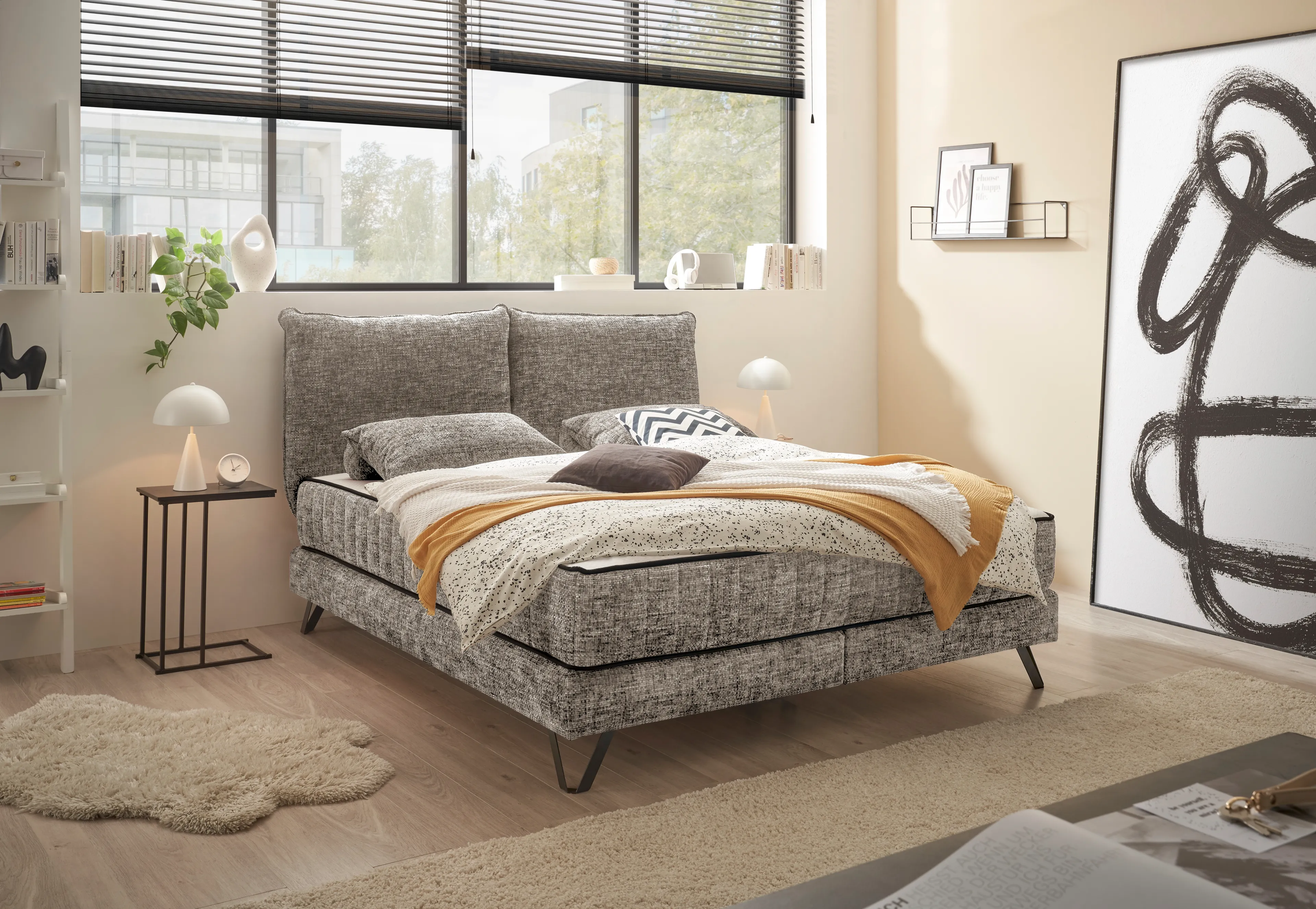 Boxspringbett Baldwin 180 x 200 cm