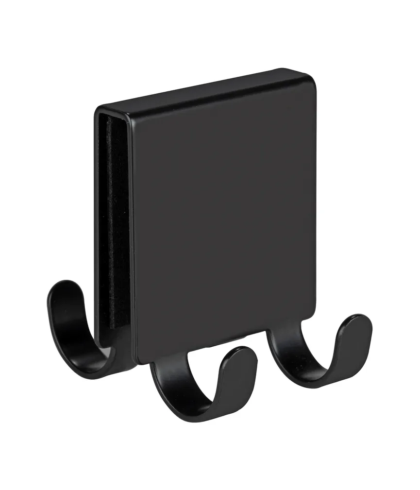 Doppel-Duschhaken schwarz hauptaufnahme