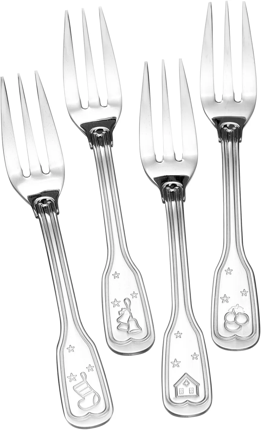 Kuchengabel "Holly" 4er-Set detail