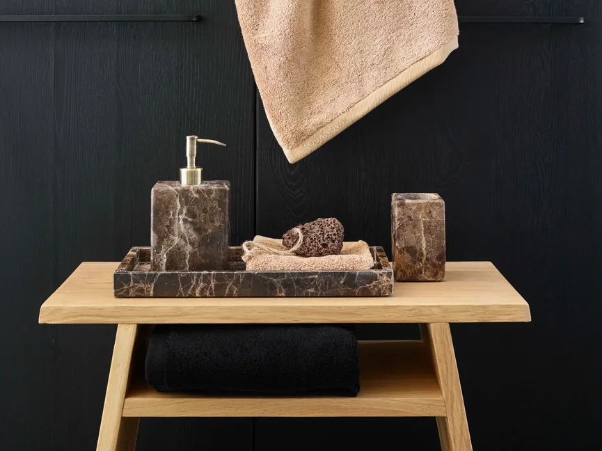 Zahnputzbecher Hammam brown milieu