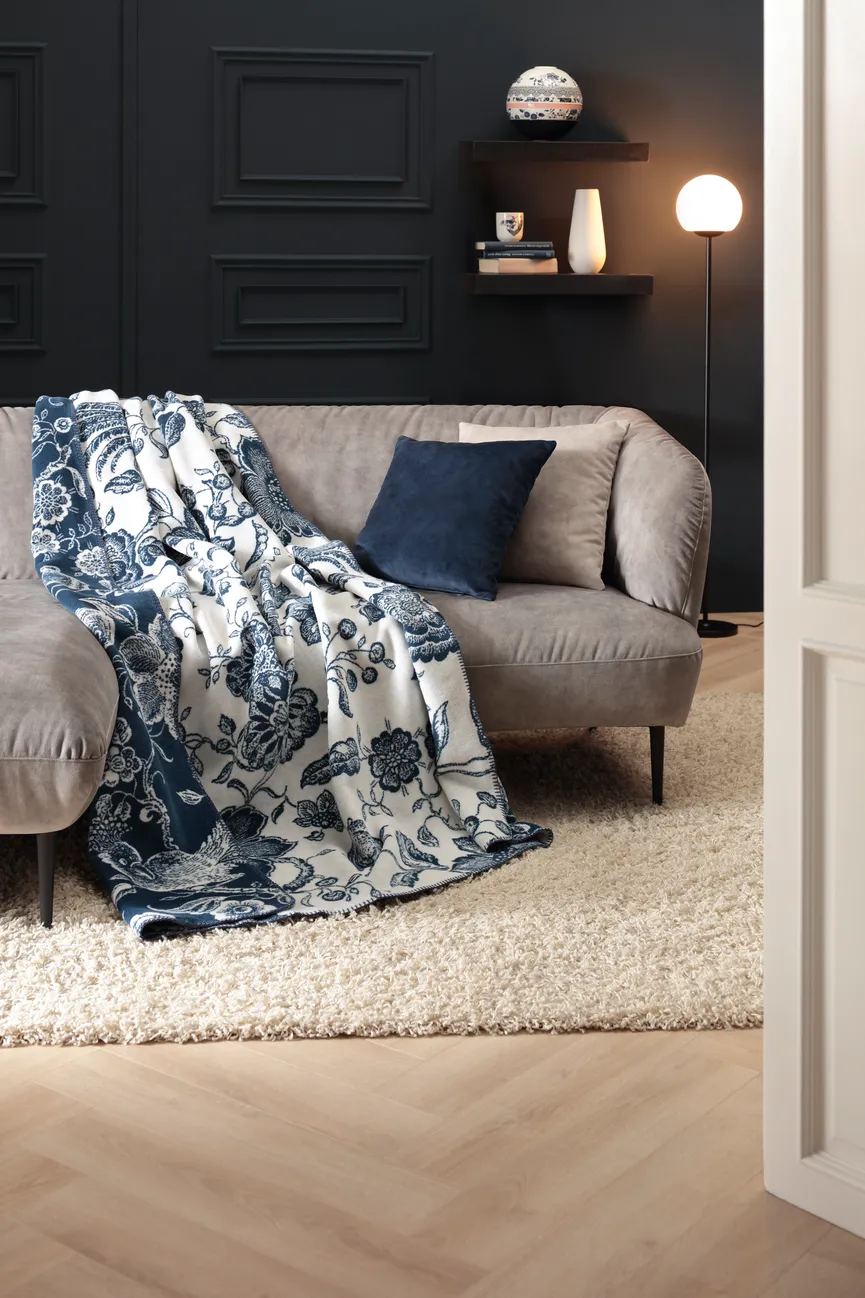 Wohndecke V&B Navy Peony milieu