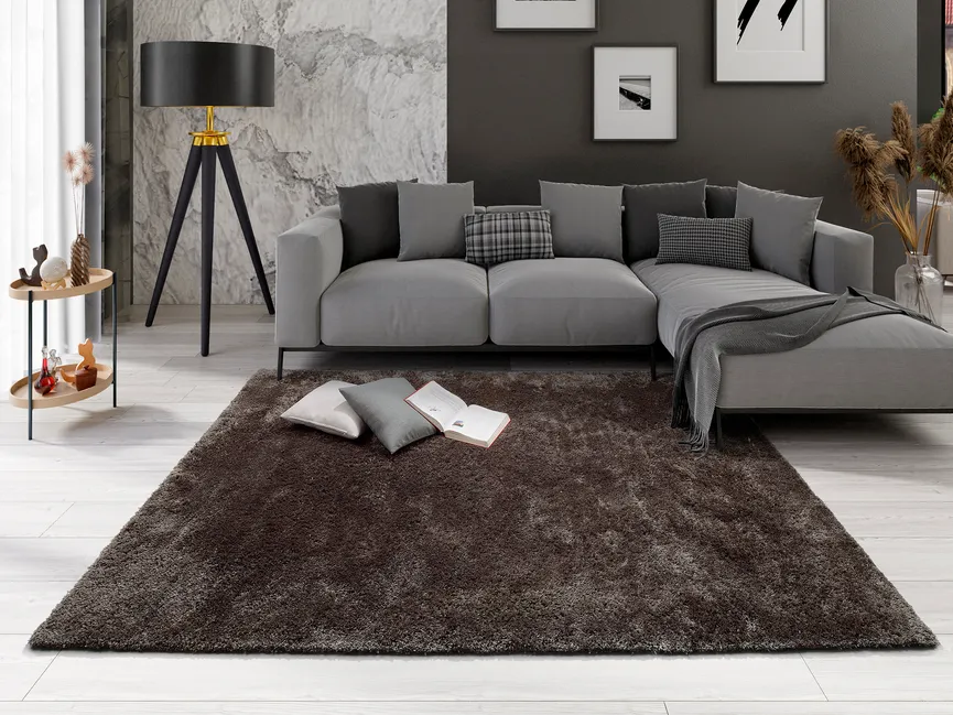 Handtuft-Teppich milieu