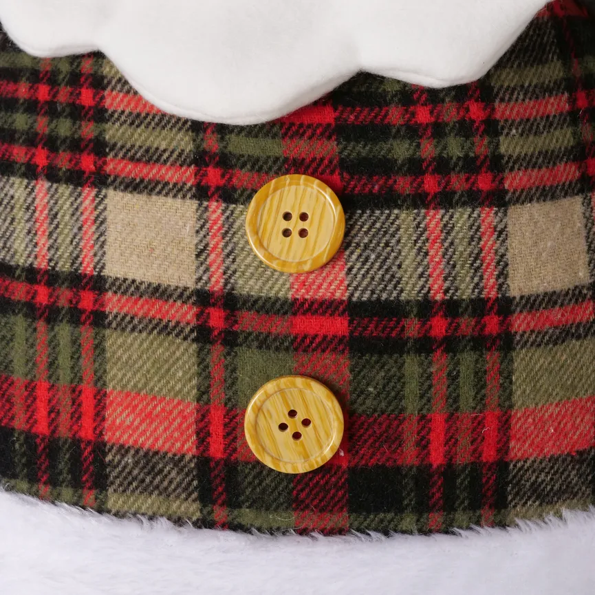 Figur  "Balthasar " grün-rot detail